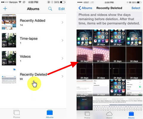 Recover Deleted Photo Files from iPhone 8/iPhone X with/without Backup