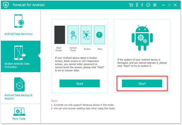 recover data from frozen samsung