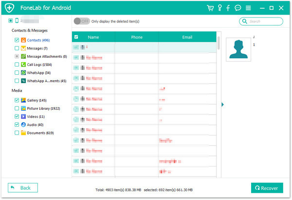 extract data from samsung