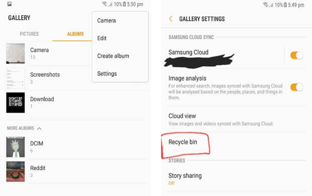 samsung deleted video recovery