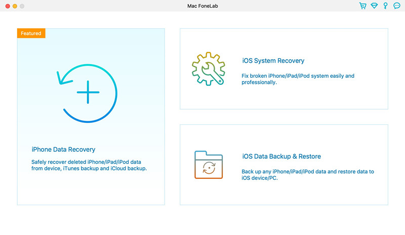 iphone data recovery home page