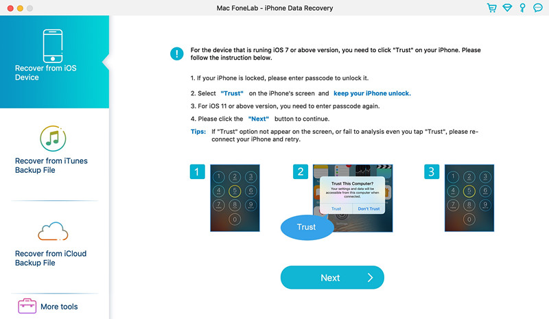 trust on iphone - recover lost notes ios 15 update